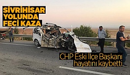 Sivrihisar yolunda feci kaza: 1 ölü