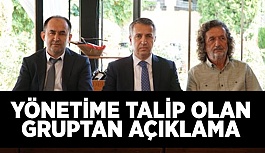 YÖNETİME TALİP OLAN GRUPTAN AÇIKLAMA