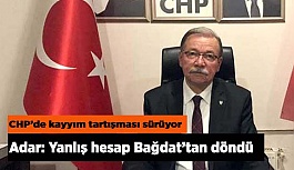 Adar: Yanlış hesap Bağdat’tan döndü