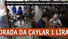 Anadolu Hastanesi önündeki kafeteryayı artık Odunpazarı işletiyor