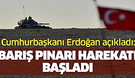 Barış Pınarı Harekatı başladı