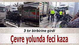 Çevre yolunda feci kaza