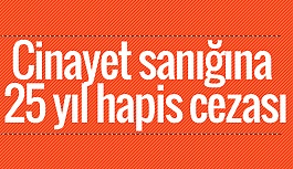 ESKİŞEHİR'DE CİNAYET SANIĞINA 25 YIL HAPİS CEZASI