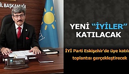 İYİ PARTİ “HOŞGELDİNİZ” DİYECEK