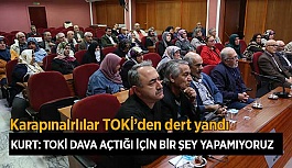 Karapınar sakinlerinden Kazım Kurt’a TOKİ ziyareti