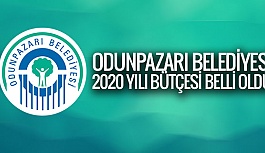 ODUNPAZARI BELEDİYESİ 2020 YILI BÜTÇESİ BELLİ OLDU