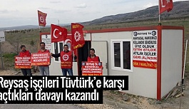 Reysaş işçileri Tüvtürk’e karşı açtıkları davayı kazandı