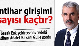 SAZAK’IN GÜNDEMİ ESKİŞEHİR CEZAEVİ’NDEKİ İNTİHAR