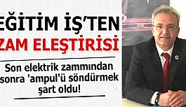 “Son elektrik zammından sonra 'ampul'ü söndürmek şart oldu!”