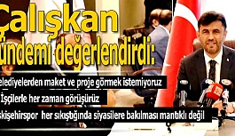 ZİHNİ ÇALIŞKAN SESSİZLİĞİNİ BOZDU