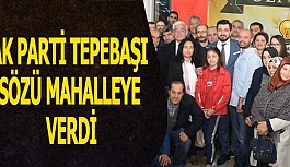 AK Parti Tepebaşı’ndan  “Mahallem Söz Sende” programı