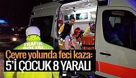 Eskişehir'de kamyonetle tır çarpıştı: 8 yaralı