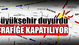 Eskişehir'de o cadde trafiğe kapatılacak