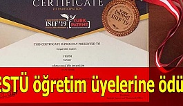 ESTÜ öğretim üyelerine ödül