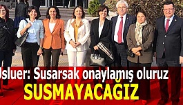 GAYE USLUER: SUSMAYACAĞIZ, GÖREVİMİZ KONUŞMAK