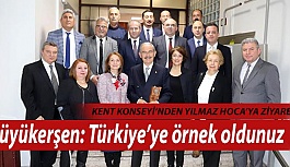 KENT KONSEYİ'NDEN BÜYÜKERŞEN'E ZİYARET