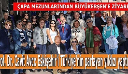 Prof. Dr. Avcı’dan Büyükerşen’e:  Eskişehir'i Türkiye'nin parlayan yıldızı yaptınız
