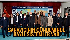 RAYLI SİSTEMLER MASAYA YATIRILDI