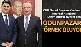 CHP Genel Başkan Yardımcısı Onursal Adıgüzel Kazım Kurt’u ziyaret etti
