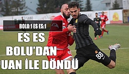 ES ES BOLU’DAN 1 PUAN İLE DÖNDÜ