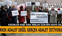 Eskişehir'de kadınlardan Ayşe Tuba Arslan'ın öldürülmesine protesto
