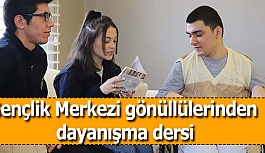 GENÇLER İHTİYAÇ SAHİPLERİNE SEVGİ ELİ UZATIYOR