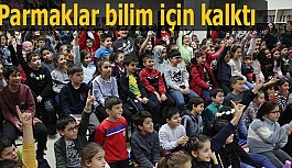 Halk Merkezlerindeki bilim ve deney etkinlilerine çocuklardan yoğun ilgi