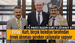 İYİ PARTİ KAZIM KURT’U ZİYARET ETTİ