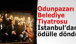 Odunpazarı Belediye Tiyatrosu’na emek ödülü