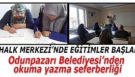 Odunpazarı Belediyesi’nden okuma yazma seferberliği