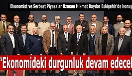 Sanayi Konseyi Ekonomist Baydar’ı ağırladı