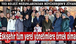 TED KOLEJİ MEZUNLARINDAN BÜYÜKERŞEN’E ZİYARET