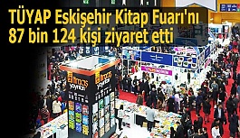 TÜYAP Eskişehir Kitap Fuarı'nı 87 bin 124 kişi ziyaret etti