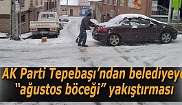 AK Parti Tepebaşı’ndan belediyeye, “ağustos böceği” yakıştırması