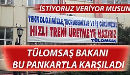 Bakan Turhan'a hızlı tren mesajı