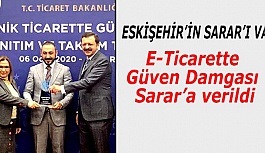 E-Ticarette Güven Damgası Sarar’a verildi