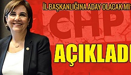 Gaye Usluer’den adaylık açıklaması