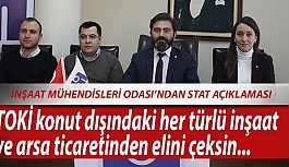 İMO: TOKİ konut dışındaki her türlü inşaat ve arsa ticaretinden elini çeksin