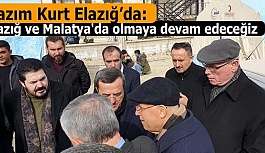 Kazım Kurt Elazığ’da