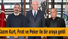 Kazım Kurt, Fırat ve Peker ile bir araya geldi