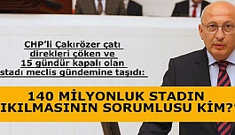 “MADEM ÇÜRÜKTÜ, STADIN KABULÜNÜ NASIL YAPTINIZ?”