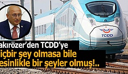 TCDD'NİN ZAM YOK AÇIKLAMASINA ÇAKIRÖZER'DEN YANIT