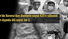 Çin’de Korona’dan ölenlerin sayısı 425’e yükseldi