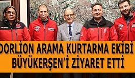 DORLİON ARAMA KURTARMA EKİBİ  BÜYÜKERŞEN’İ ZİYARET ETTİ