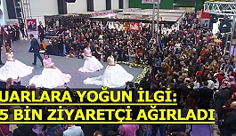 FUARLARA 35 BİN ZİYARETÇİ