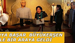 OYA BAŞAR BAŞKAN BÜYÜKERŞEN İLE BİR ARAYA GELDİ