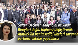 Sultan Özçimen Odunpazarı Kadın Kolları Başkanlığı için adaylığını açıkladı