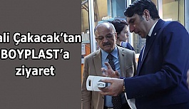 Vali Çakacak, BOYPLAST Üretim Tesislerini Ziyaret Etti