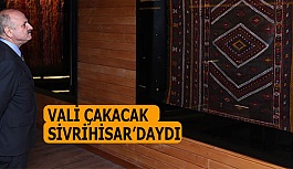 Vali Çakacak, Sivrihisar'ı ziyaret etti