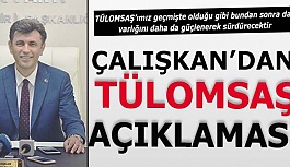 AK Parti İl Başkanı Çalışkan: Geçmişte olduğu gibi…